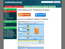 Tablet Screenshot of palletstacking.com